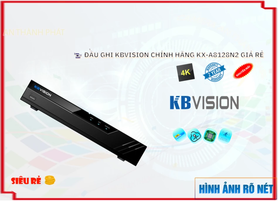 Đầu Ghi Kbvision KX-A8128N2,thông số KX-A8128N2, Công Nghệ IP KX-A8128N2 Giá rẻ,KX A8128N2,Chất Lượng KX-A8128N2,Giá