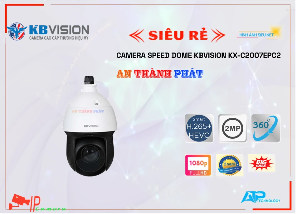 Camera KBvision KX-C2007ePC2,KX-C2007ePC2 Giá rẻ,KX-C2007ePC2 Giá Thấp Nhất,Chất Lượng Công Nghệ IP