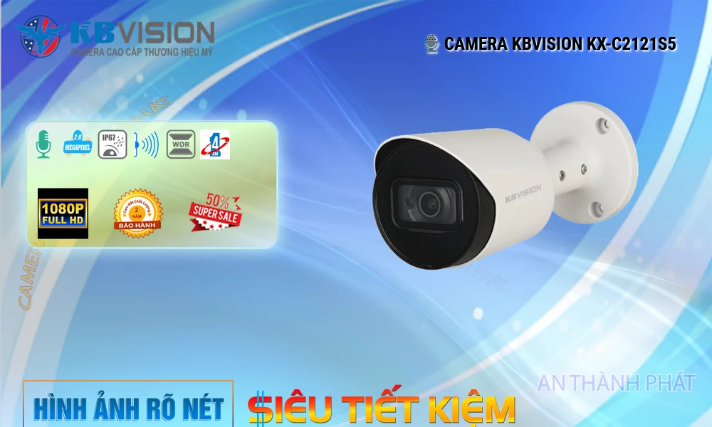 ❂  KX-C2121S5-A-VN Camera  KBvision Sắc Nét