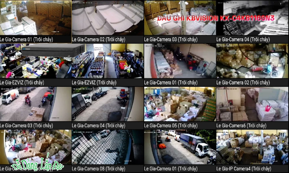 🌟👌 Đầu Thu KX-C4K8116SN3 KBvision 🌟👌 Đầu Thu KX-C4K8116SN3 KBvision