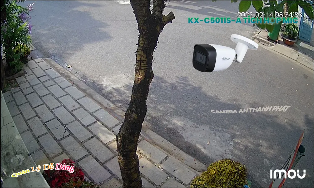 Camera KX-C5011S-A tích hợp mic