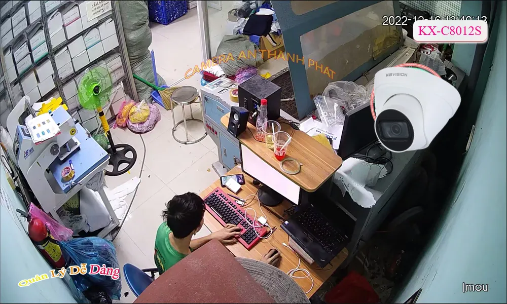  Thiết Bị Camera  Dùng Bộ Lắp Camera Cửa Hàng Kim Hoàng 4k