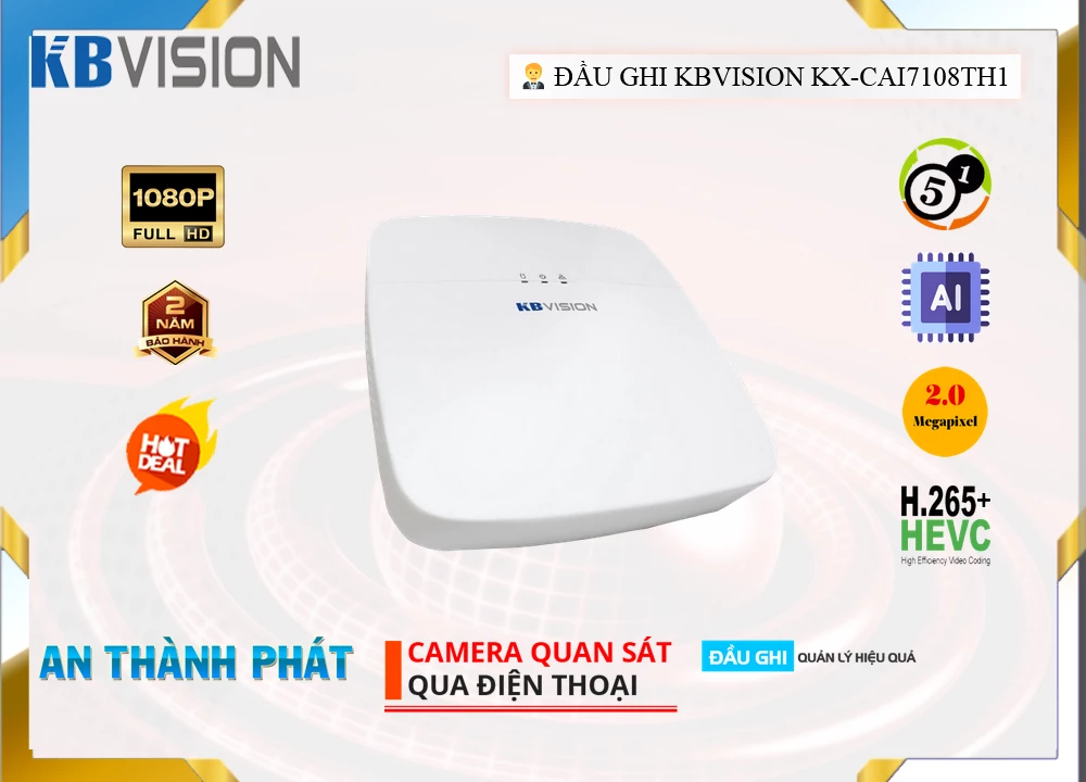 Đầu Ghi KBvision KX-CAi7108TH1,KX-CAi7108TH1 Giá rẻ,KX-CAi7108TH1 Giá Thấp Nhất,Chất Lượng HD Anlog