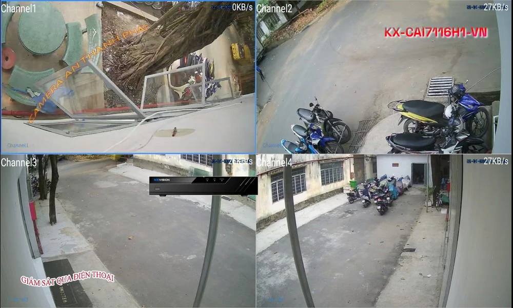 Đầu Thu KBvision KX-CAi7116H1-VN Đầu Thu KBvision KX-CAi7116H1-VN