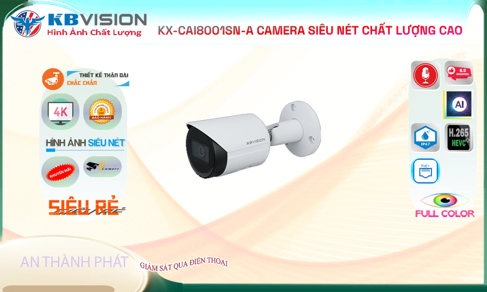 KX CAi8001SN A,KX-CAi8001SN-A Camera Giám Sát Công Nghệ Mới,KX-CAi8001SN-A Giá rẻ, Công Nghệ POE KX-CAi8001SN-A Công