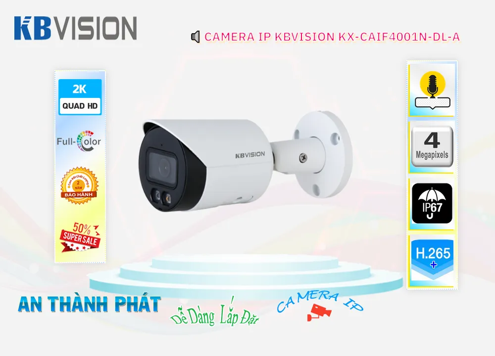 Camera IP Ngoài Trời KX-CAiF4001N-DL-A,thông số KX-CAiF4001N-DL-A,KX CAiF4001N DL A,Chất Lượng