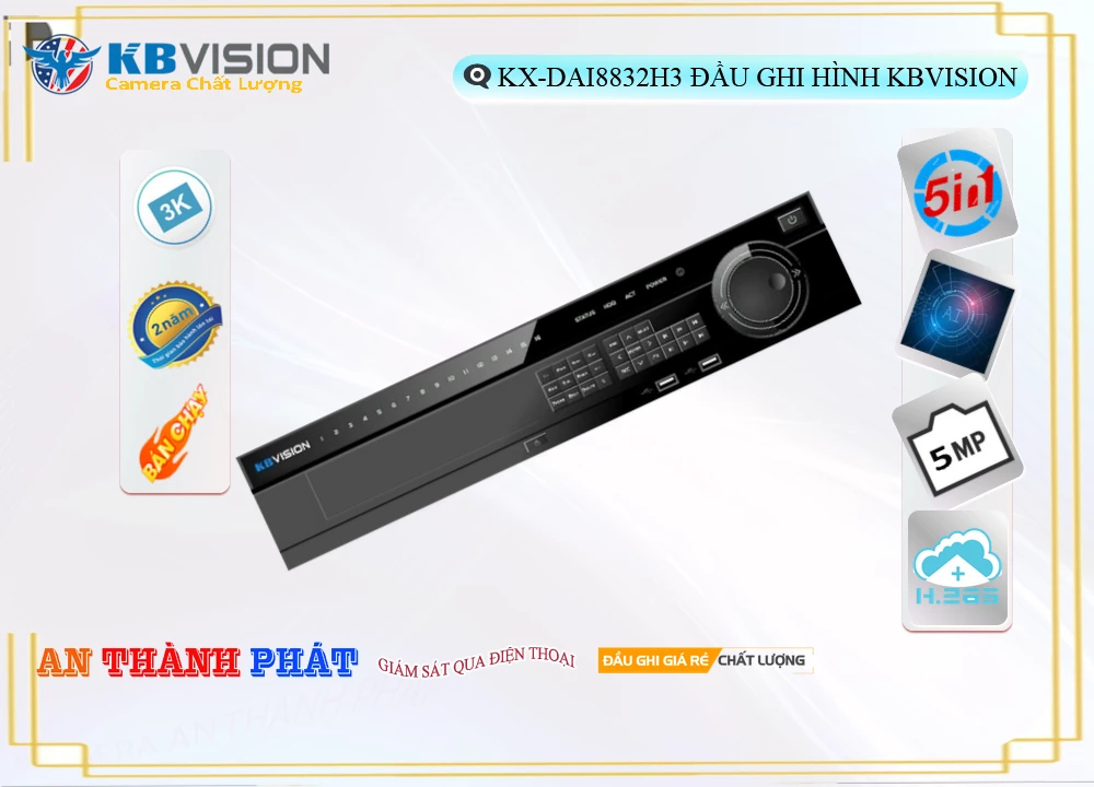 Đầu Ghi KBvision KX-DAi8832H3,Giá HD KX-DAi8832H3,phân phối KX-DAi8832H3,KX-DAi8832H3Bán Giá Rẻ,Giá Bán