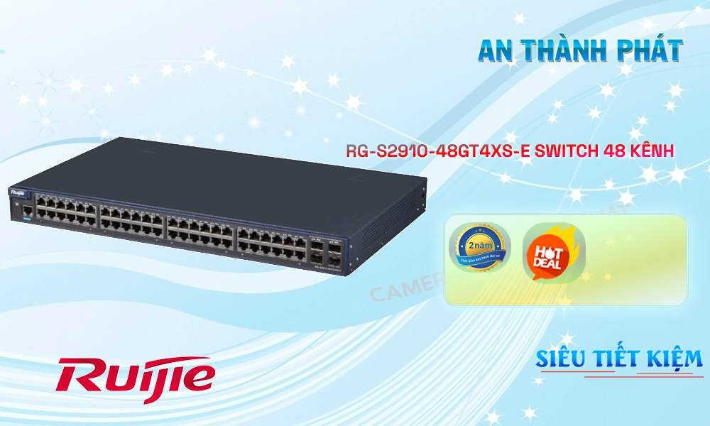 Bộ chia mạng RG-S2910-48GT4XS-E Bộ chia mạng RG-S2910-48GT4XS-E