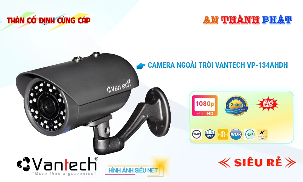 VP-134AHDH Camera HD VanTech