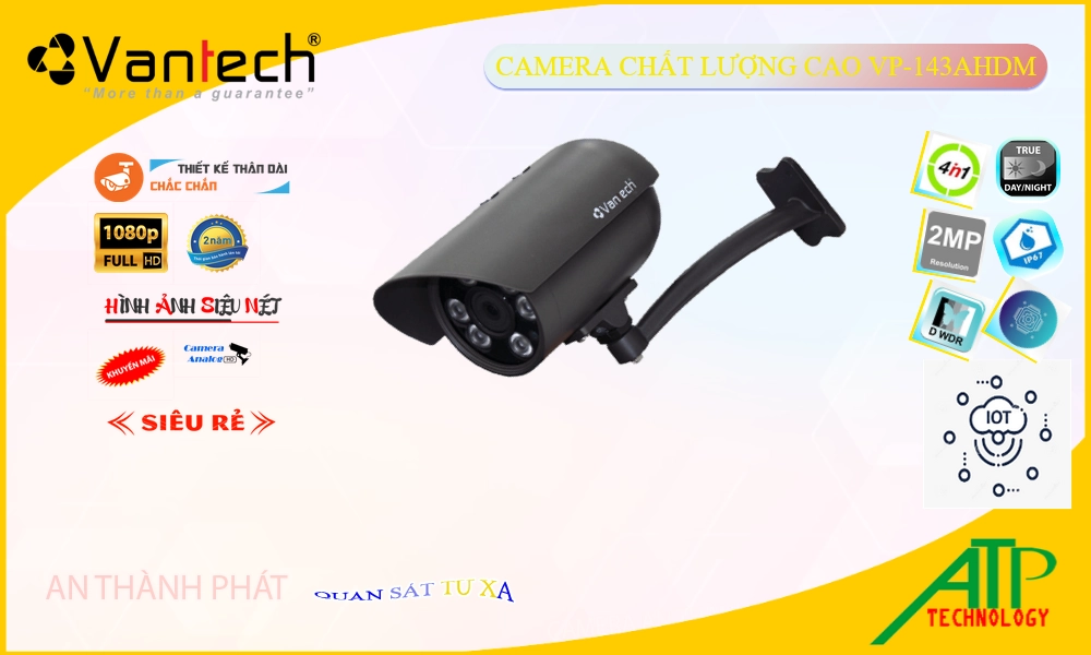 Camera VanTech VP-143AHDM Mẫu Đẹp,Giá VP-143AHDM,VP-143AHDM Giá Khuyến Mãi,bán VP-143AHDM, HD VP-143AHDM Công Nghệ