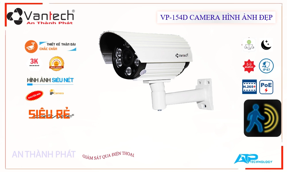 VP-154D Camera IP POE,Giá VP-154D,VP-154D Giá Khuyến Mãi,bán VP-154D, IP POEVP-154D Công Nghệ Mới,thông số