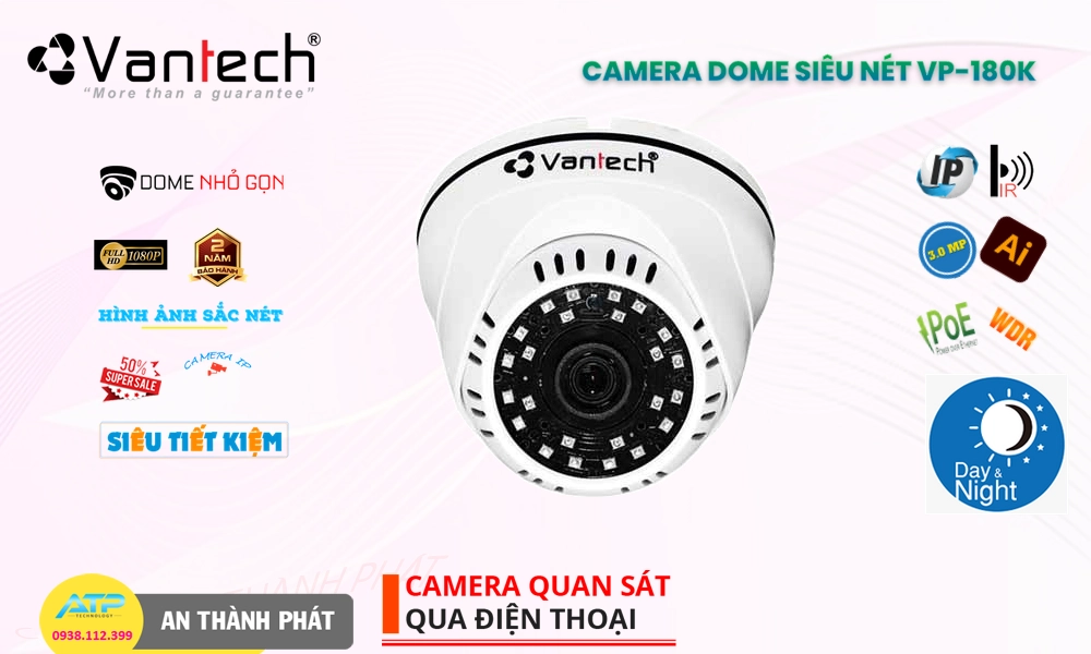VP-180K Camera Với giá cạnh tranh VanTech VP-180K Camera Với giá cạnh tranh VanTech
