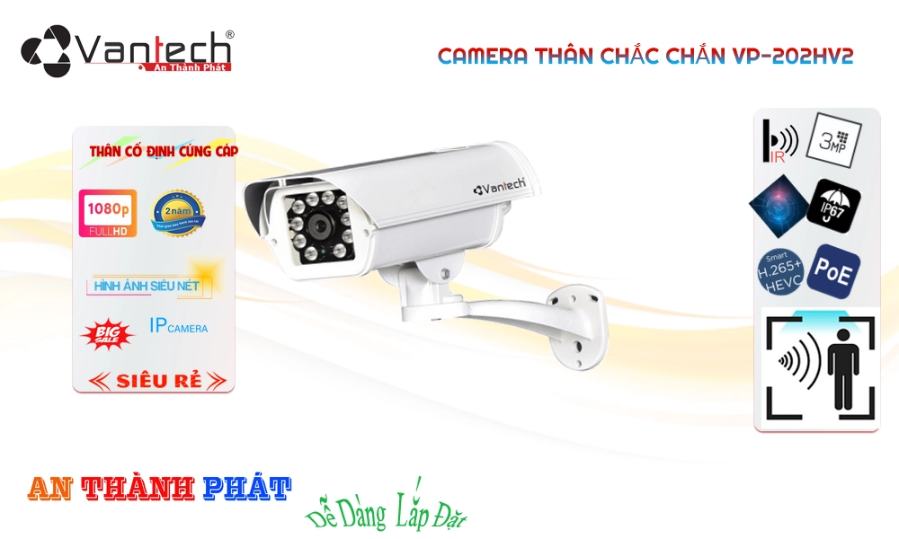 VP-202HV2 Camera Chất Lượng VanTech