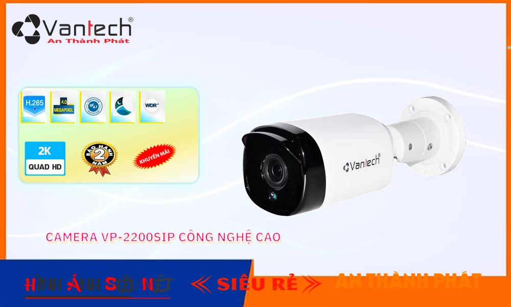 Camera VP-2200SIP VanTech,Giá VP-2200SIP,VP-2200SIP Giá Khuyến Mãi,bán VP-2200SIP, IP VP-2200SIP Công Nghệ Mới,thông số