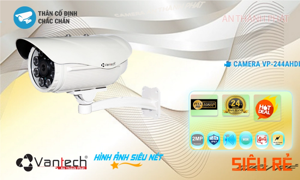 VP-244AHDH Camera VanTech Giá rẻ VP-244AHDH Camera VanTech Giá rẻ