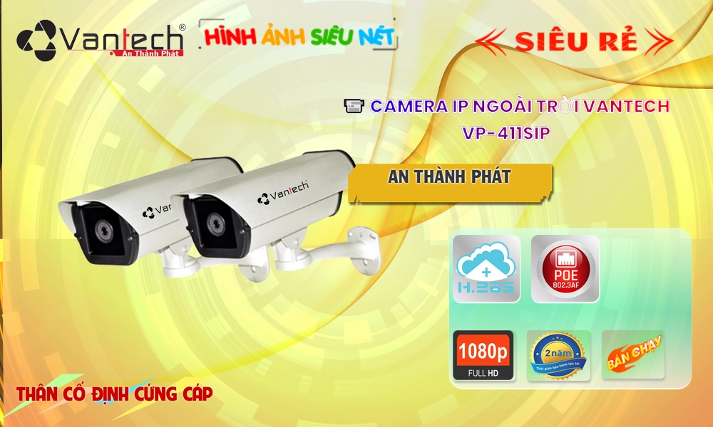 Camera VanTech VP-411SIP Mẫu Đẹp