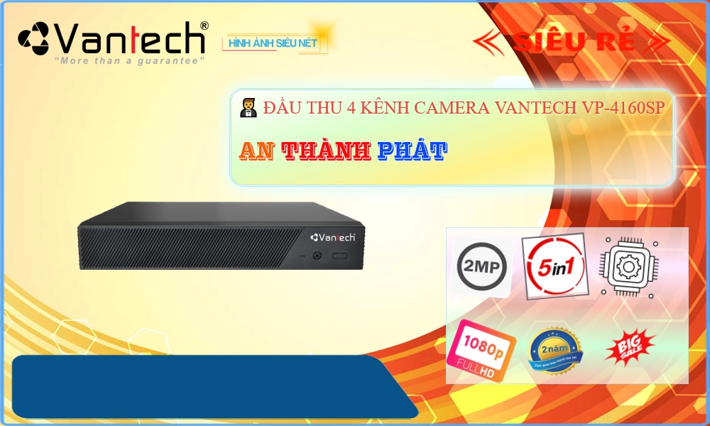 ✲  VP-4160SP Đầu Thu VanTech