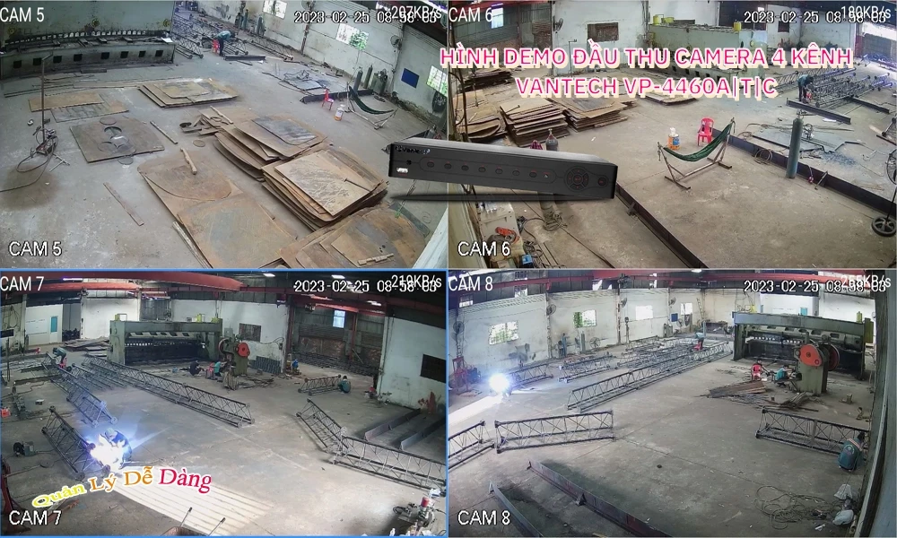 Đầu Ghi Camera VanTech VP-4460A|T|C Mẫu Đẹp