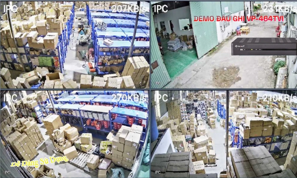 VP-464TVI Đầu Ghi VanTech VP-464TVI Đầu Ghi VanTech