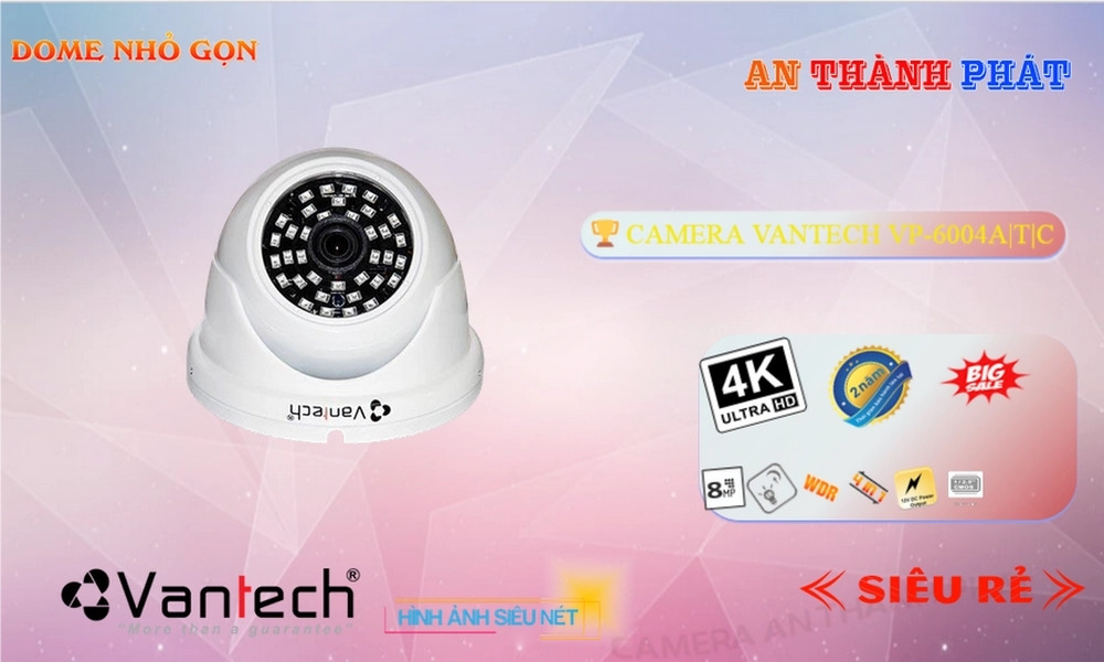 VanTech VP-6004A|T|C Sắc Nét