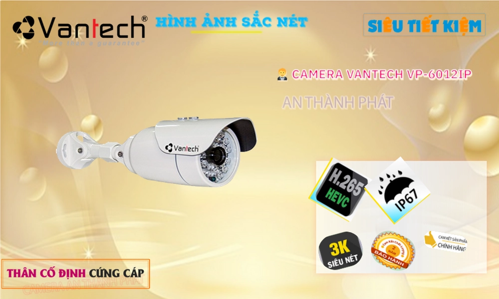 VP-6012IP IP POE Camera Giá Rẻ VanTech