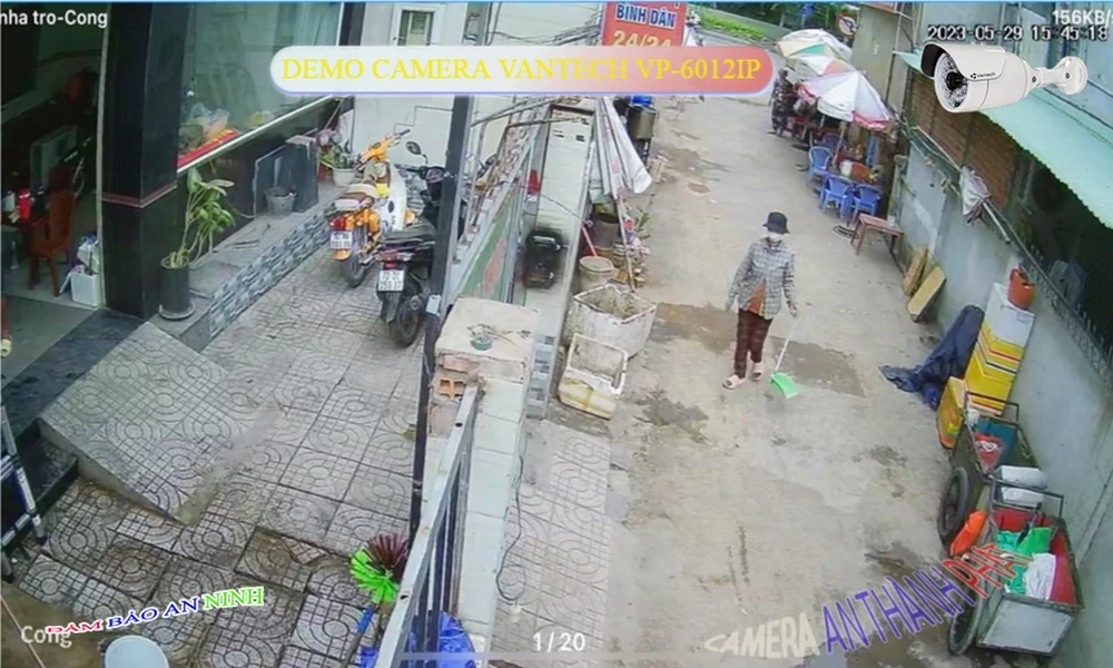 VP-6012IP IP POE Camera Giá Rẻ VanTech