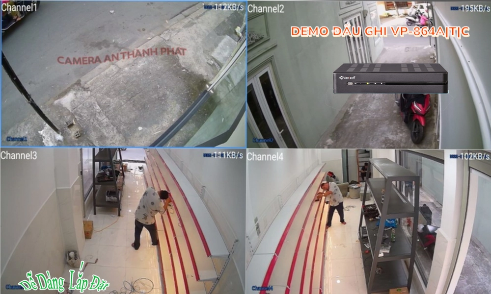 Đầu Ghi VanTech Chất Lượng VP-864A|T|C Đầu Ghi VanTech Chất Lượng VP-864A|T|C