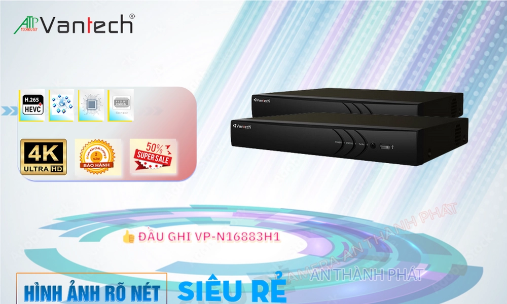 Đầu Ghi VP-N16883H1 Chi phí phù hợp