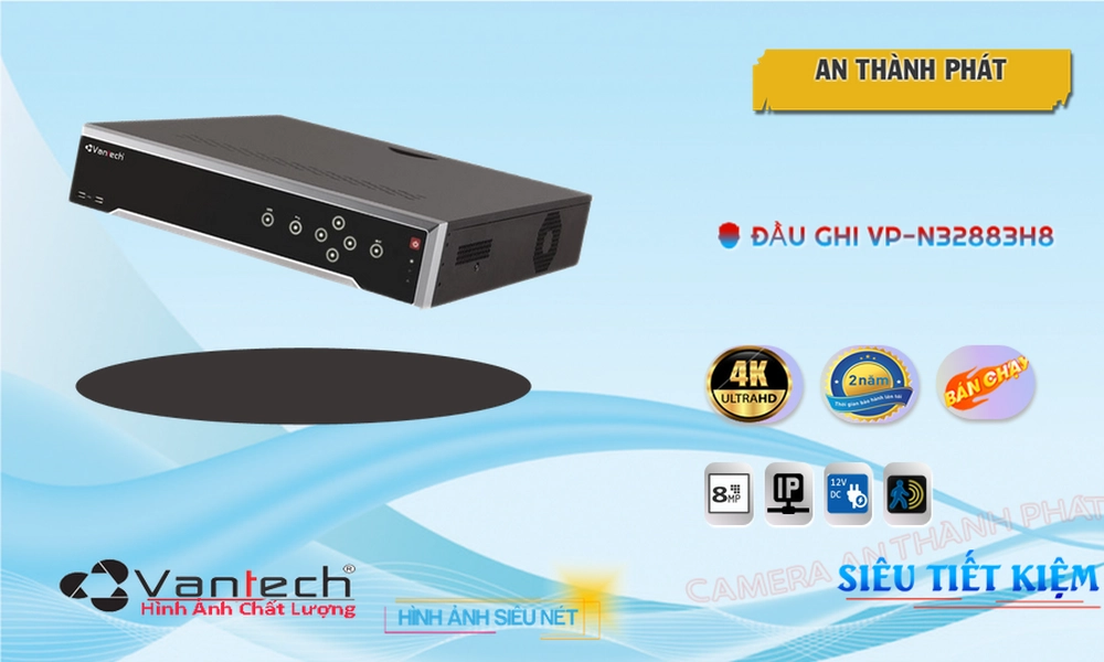 Đầu Ghi VP-N32883H8 Chức Năng Cao Cấp