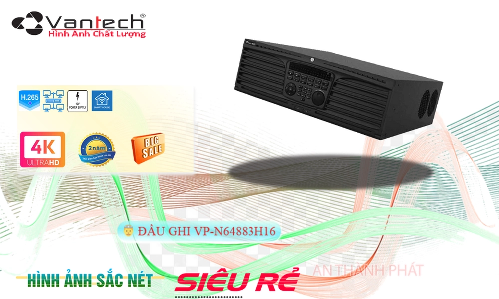 VanTech VP-N64883H16 Sắc Nét VanTech VP-N64883H16 Sắc Nét