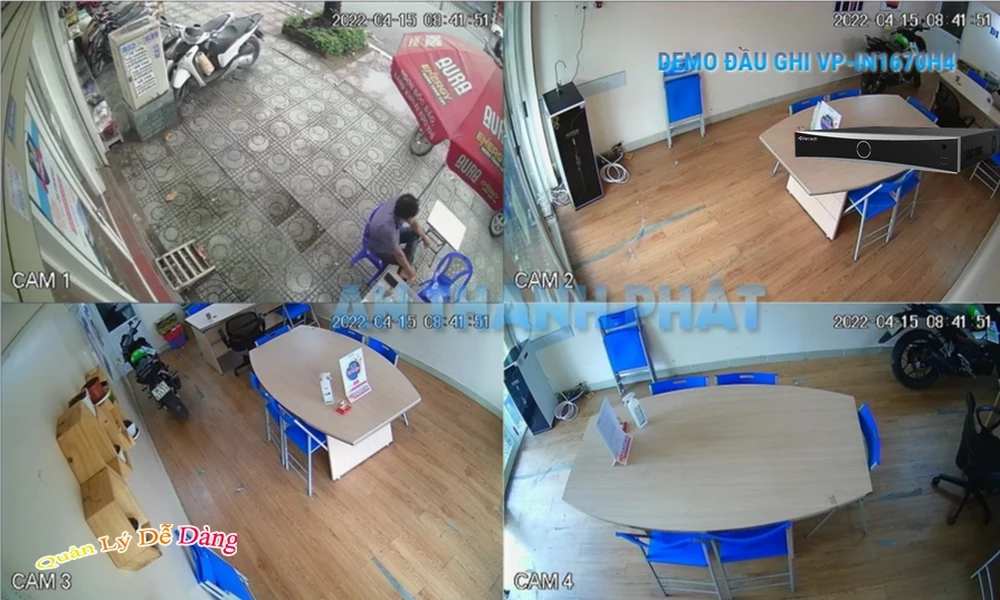 VP-iN1670H4Thiết Bị Ghi Hình Thiết kế Đẹp VanTech ✨
