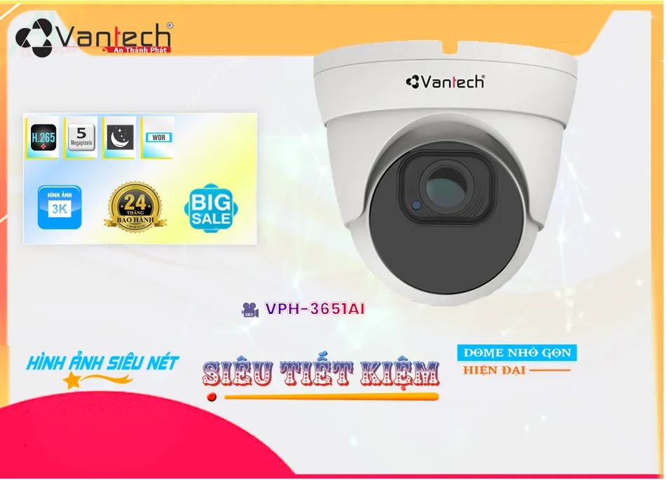 Camera VanTech VPH-3652AI,thông số VPH-3652AI, Công Nghệ POE VPH-3652AI Giá rẻ,VPH 3652AI,Chất Lượng VPH-3652AI,Giá
