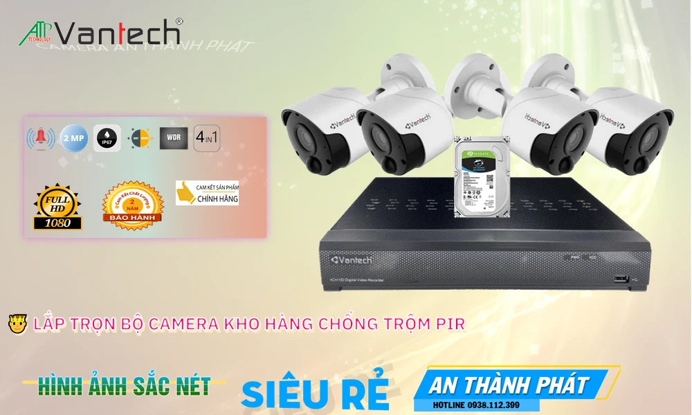 Xem Chi Tiết Lắp Trọn Bộ Camera Kho Hàng Chống Trộm PIR Tại An Thành Phát Tiết Kiệm Lắp Trọn Bộ Camera Kho Hàng Chống Trộm PIR Camera chính hãng