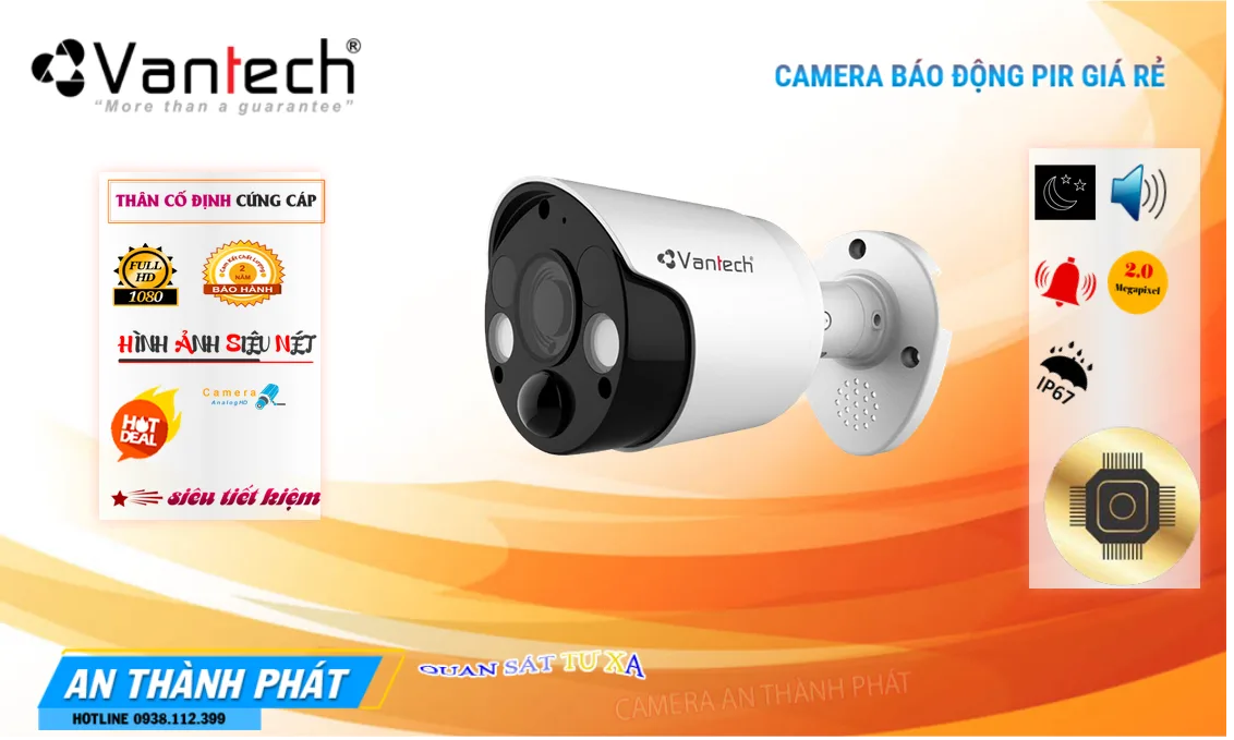 Camera VPH-AF204 PIR Giá rẻ ❂ Camera VPH-AF204 PIR Giá rẻ ❂