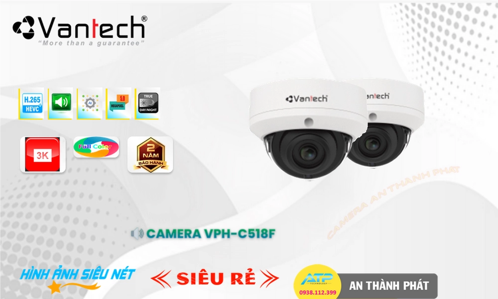 Camera Giá Rẻ VanTech VPH-C518F Ip Sắc Nét Chức Năng Cao Cấp Camera Giá Rẻ VanTech VPH-C518F Ip Sắc Nét Chức Năng Cao Cấp