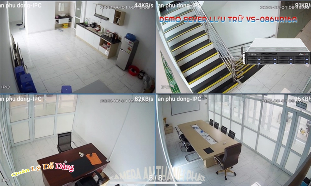 VS-0864R16A Đầu Ghi Hình Chi phí phù hợp