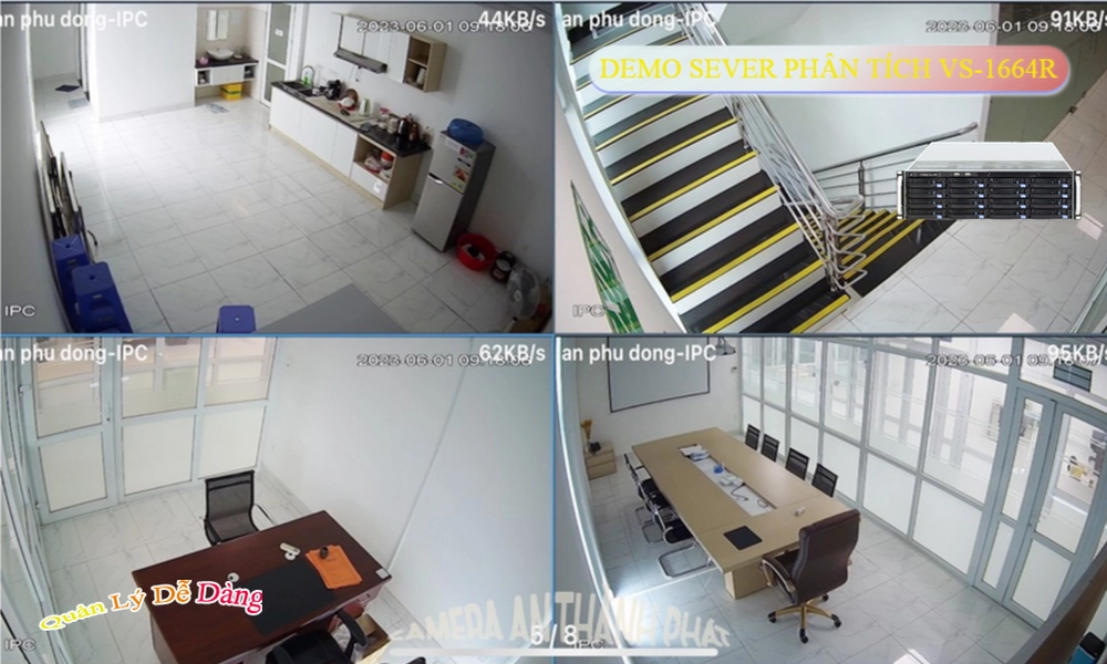 Đầu Ghi Camera VanTech VS-1664R Tiết Kiệm