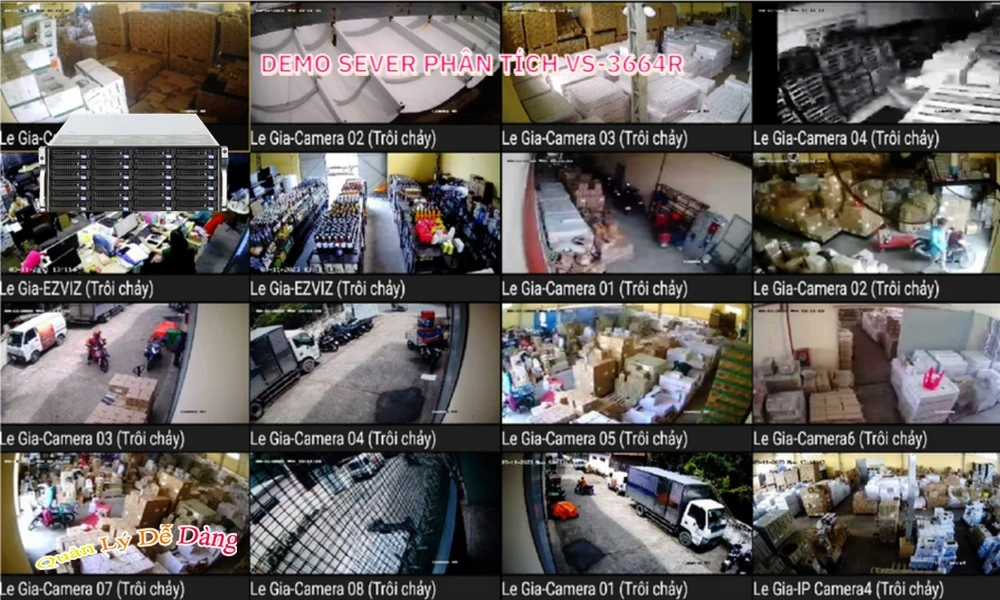 VS-3664R Đầu Ghi Hình Đang giảm giá ❂