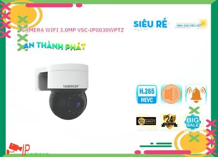 Camera Visioncop VSC-IP8030WPTZ,VSC IP8030WPTZ,Giá Bán Camera An Ninh Hãng Visioncop VSC-IP8030WPTZ Giá tốt