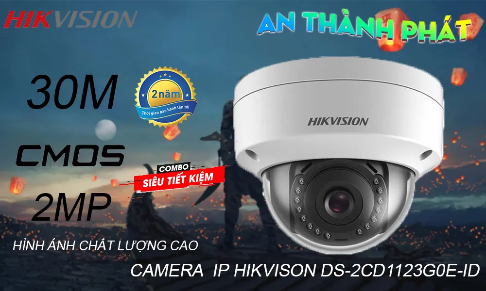Camera IP DS-2CD1123G0E-ID,Giá DS-2CD1123G0E-ID,DS-2CD1123G0E-ID Giá Khuyến Mãi,bán Camera Hikvision DS-2CD1123G0E-ID