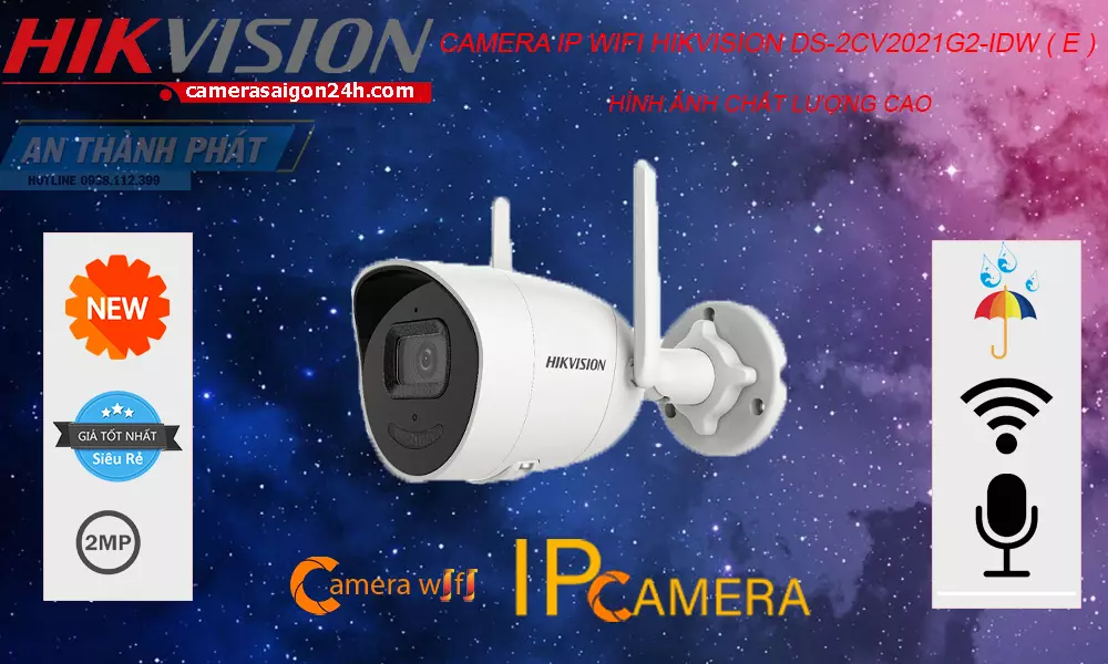 Camera IP WIFI DS-2CD2421G0-IW(W),DS 2CD2421G0 IW(W),Giá Bán Camera Hikvision DS-2CD2421G0-IW(W) Giá rẻ