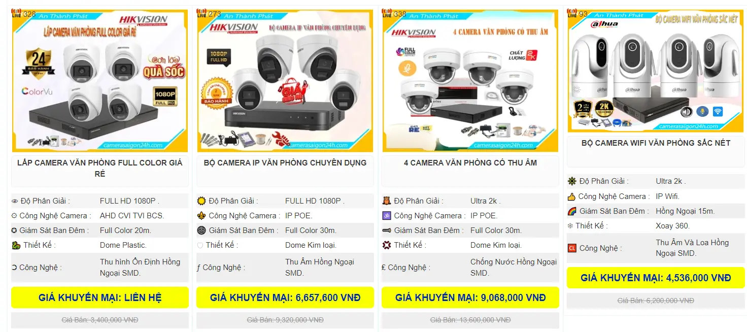 Tư Vấn Lắp Đặt Camera Cho Môi Trường Cửa Hàng