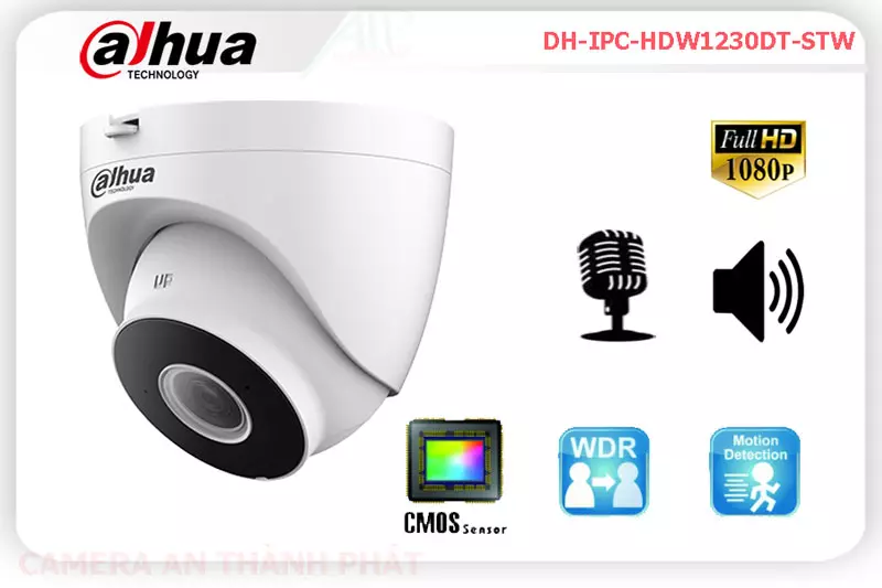 Camera dahua DH-IPC-HDW1230DT-STW,Chất Lượng DH-IPC-HDW1230DT-STW,DH-IPC-HDW1230DT-STW Công Nghệ Mới, Công Nghệ HD