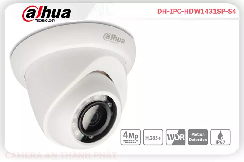 Camera ip dahua DH-IPC-HDW1431SP-S4,DH-IPC-HDW1431SP-S4 Giá rẻ,DH-IPC-HDW1431SP-S4 Giá Thấp Nhất,Chất Lượng IP
