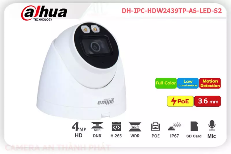 camera dahua DH-IPC-HDW2439TP-AS-LED-S2,DH IPC HDW2439TP AS LED S2,Giá Bán DH-IPC-HDW2439TP-AS-LED-S2 Camera Hãng Dahua