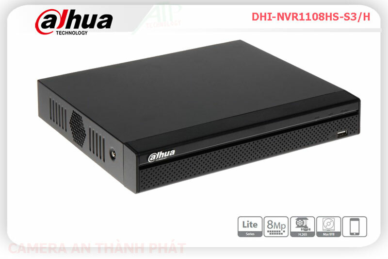 Đầu ghi hình dahua 8 kênh IP DHI-NVR1108HS-S3/H,DHI-NVR1108HS-S3/H Giá Khuyến Mãi, HD IP DHI-NVR1108HS-S3/H Giá