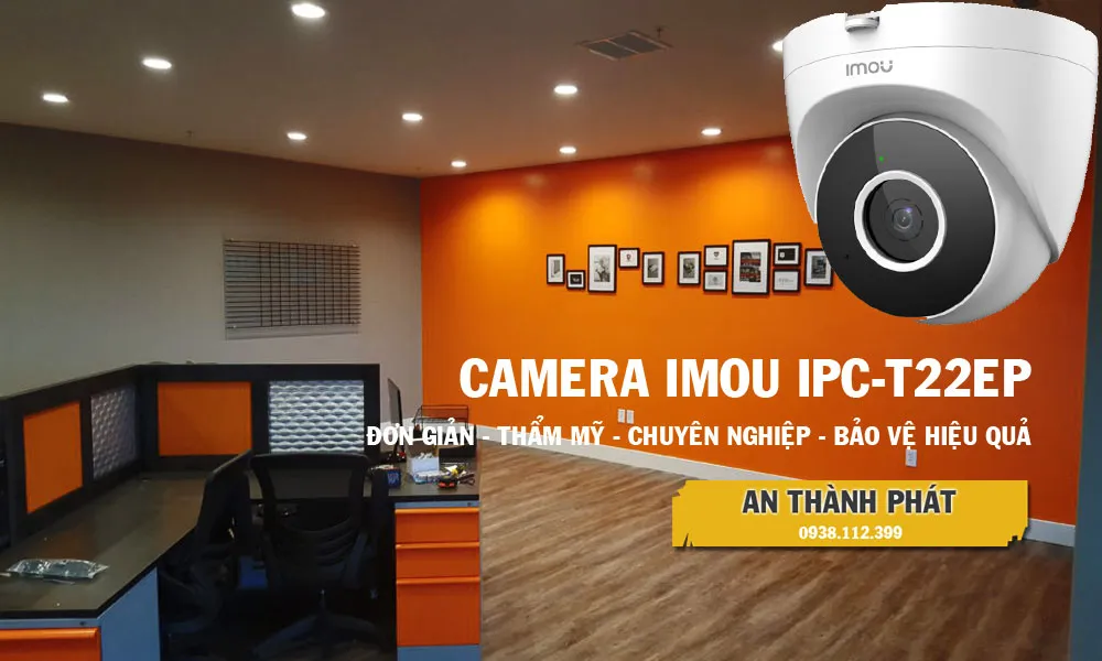 Giới thiệu camera wifi Imou trong nhà IPC-T22EP