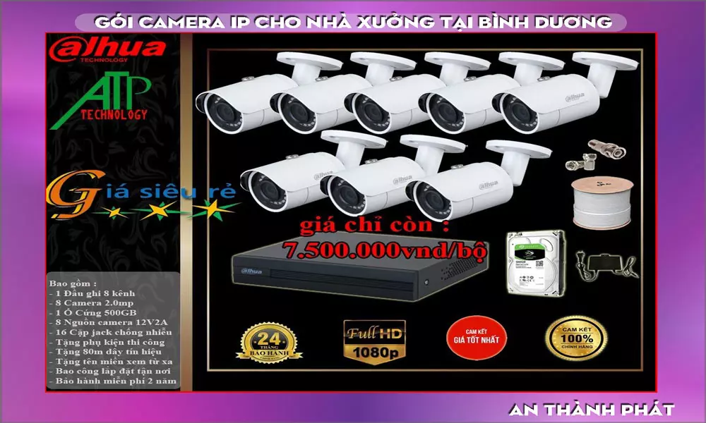 Lắp Đặt Camera An Ninh Ở Bình Dương Giá Rẻ