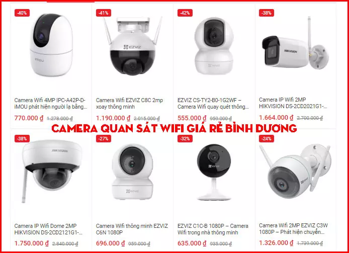 Lắp Đặt Camera An Ninh Ở Bình Dương Giá Rẻ