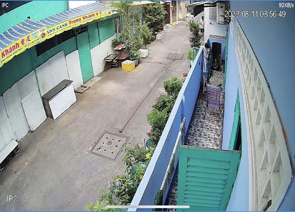 Hình  Loại Camera  thực tế  Độ phân giải 4.0 MP của bộ Trọn Bộ Camera Văn Phòng Chuyên Dụng sử dụng mã KX-CAi4004SN-A